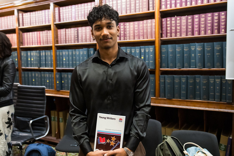 Aditya will become a published author with his successful inclusion in the Young Writers Showcase 2204