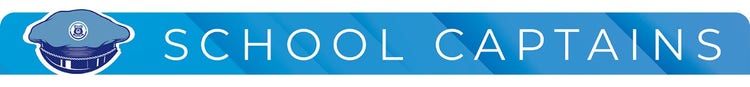 School Captains banner