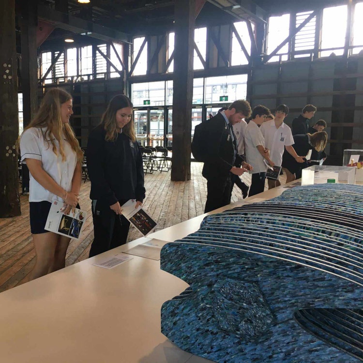 MHS students at Design Shape